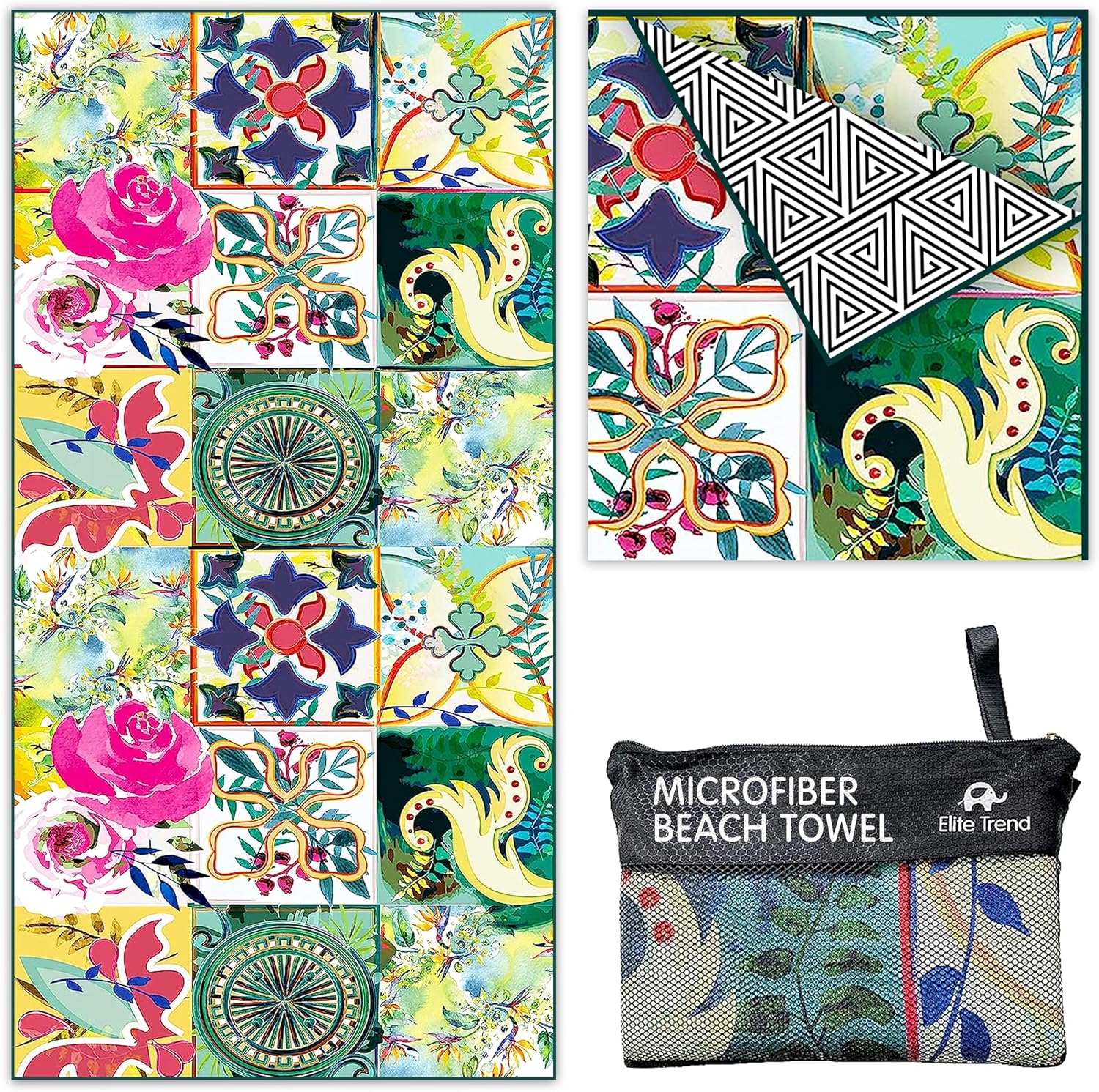 Beach Towel — Blossom  — 78 x 35