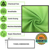 Travel Towel 2 Pack GREEN 71x31+ 31x16 inch