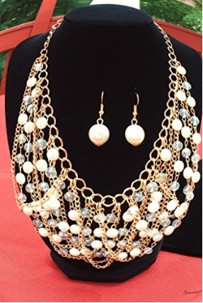 Necklace and Earring Set - NEE4036