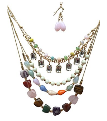 Necklace and Earring Set - NEE4069