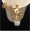 NECKLACE AND EARRING SET - (DOLPHIN GOLD)