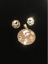 NECKLACE AND EARRING SET - (DOLPHIN GOLD)