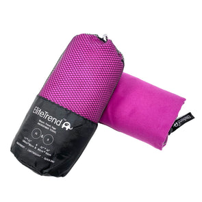 Travel Towel 2 Pack PURPLE 71x31+31x16 inch