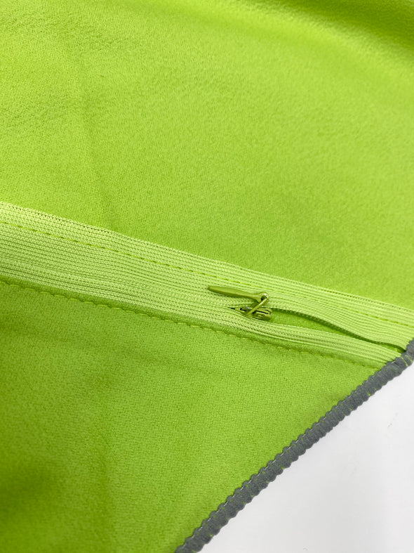 Travel Towel 2 Pack GREEN 71x31+ 31x16 inch