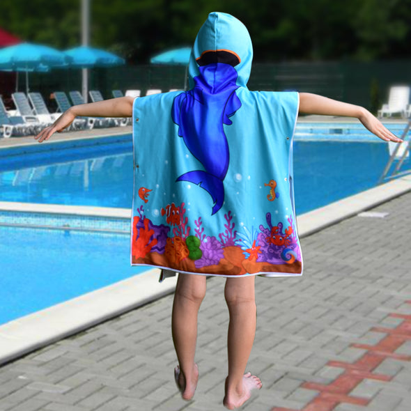 Hooded Towel - PIRATE SHARK