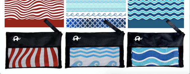 Pouch Only for Elite Trend Microfiber Beach Towel (No Towel)