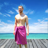 Travel Towel 2 Pack PURPLE 71x31+31x16 inch