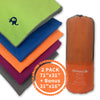 Travel Towel Orange 71x31+31x16