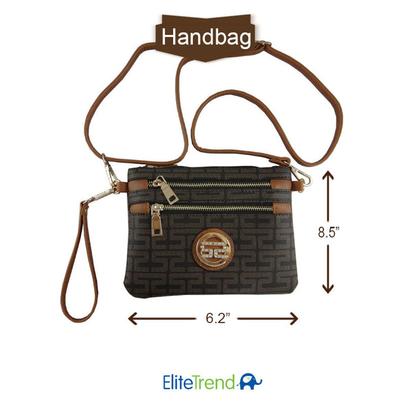 Handbag - BROWN MN83287