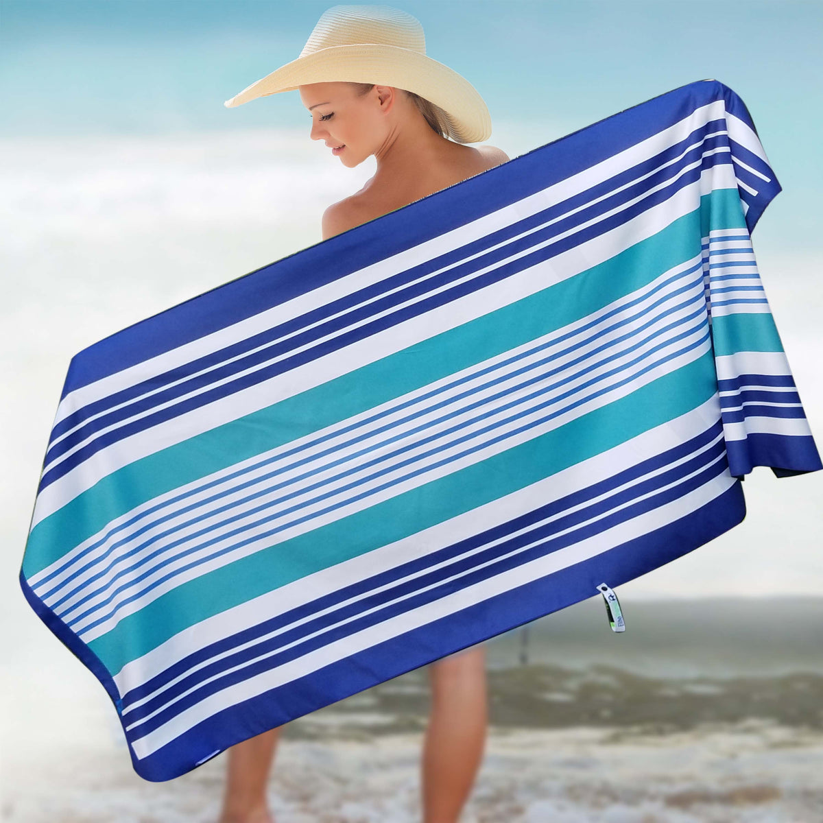 Beach Towel - Ocean (78x35 inches)