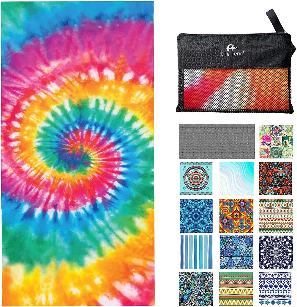 Waffle Towel - Splash (78x35 inches)
