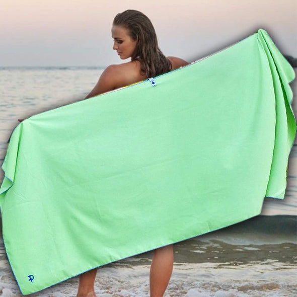Travel Towel Green 71x31+31x16