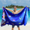Beach Towel - Sea Animal (63x31 inches)