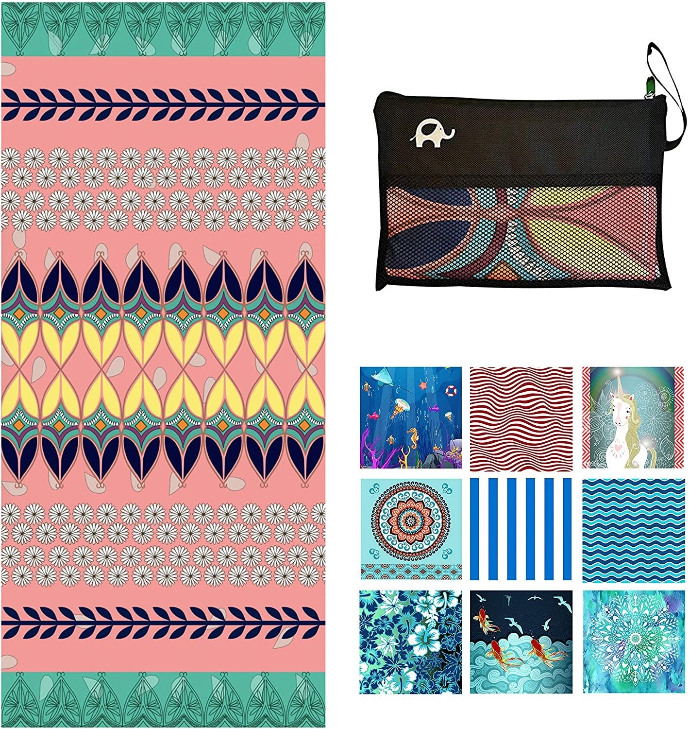 Beach Towel - Bohemian (78 x 35 inches)