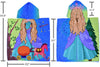 Hooded Bath Beach Towel  Cinderella