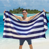 Beach Towel - Cabana Navy (78x35 inches)
