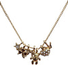 ELITE TREND Designer Style Crystal Jewelry Fashion Gold Color Alloy Colorful Rhinestone 18 Inch Necklaces