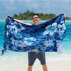 Beach Towel - Hibiscus (63x31 inches)