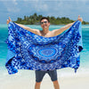 Beach Towel - Blue Angel (78x35 inches)