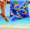 Beach Towel - Fishes (78x35 inches)