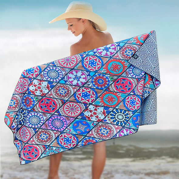 Beach Towel - Manda (78x35 inches)