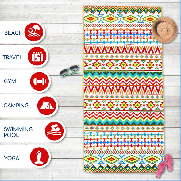 Beach Towel - Maya (78x35 inches)