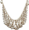 ELITE TREND Designer Jewelry Fashion Gold Plated Faux Pearls 20-22 Inch Necklace and Earring Set
