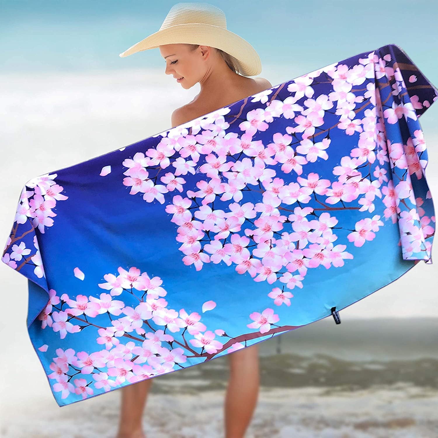 Beach Towel - Sakura (78x35 inches)