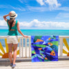 Beach Towel - Fishes (78x35 inches)