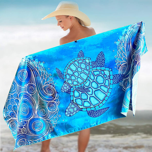 Beach Towel - Sea Turtle (78x35 inches)