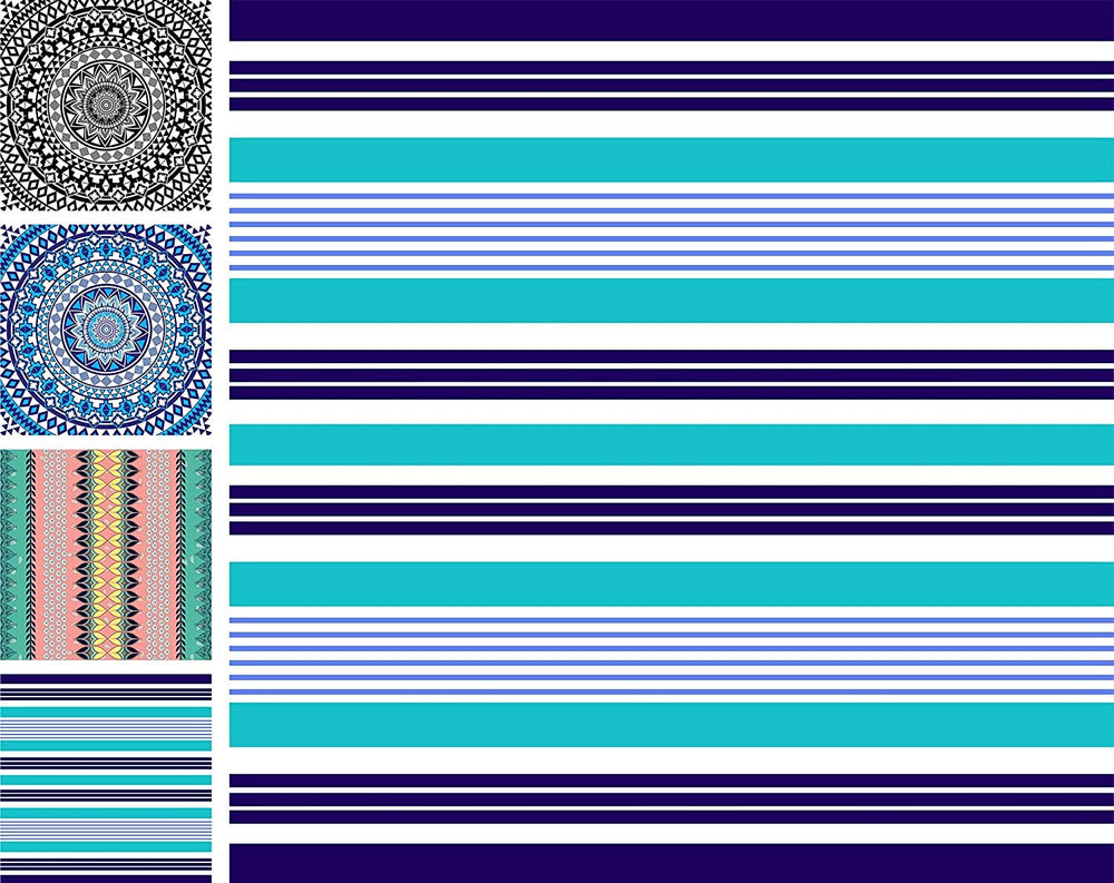 Beach Towel - Wow Ocean (72x72 inches)
