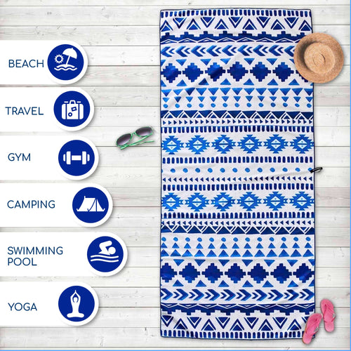 Beach Towel - Aztech (78x35 inches)