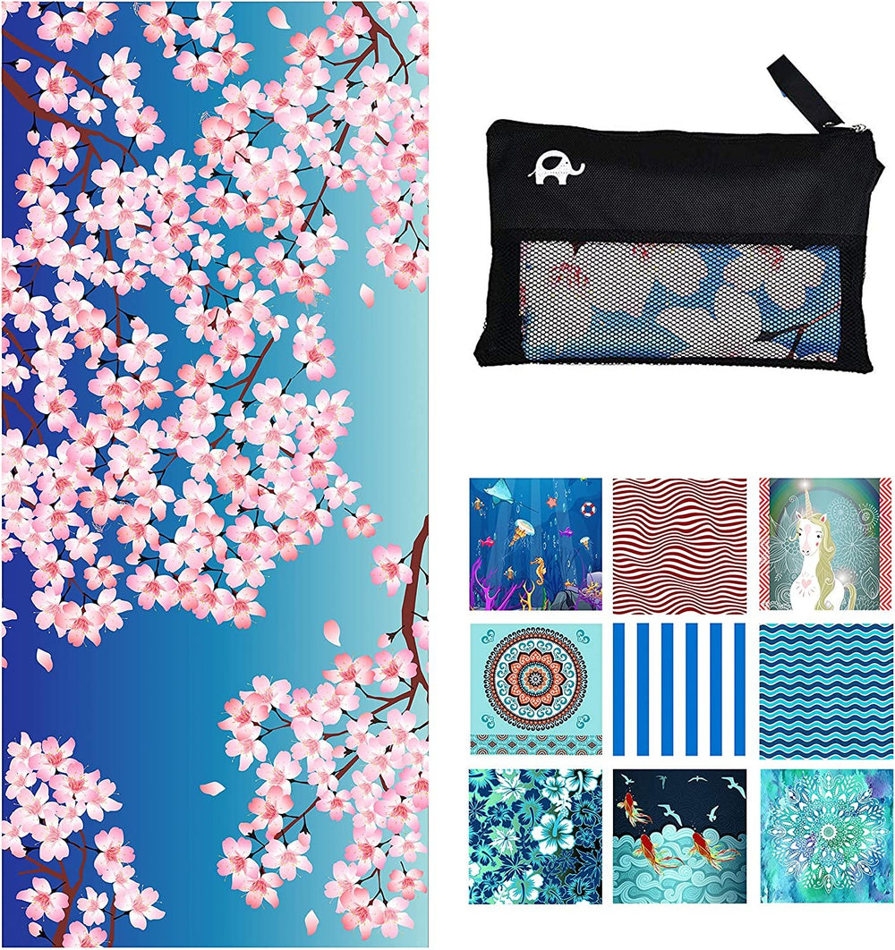 Beach Towel - Sakura (78x35 inches)